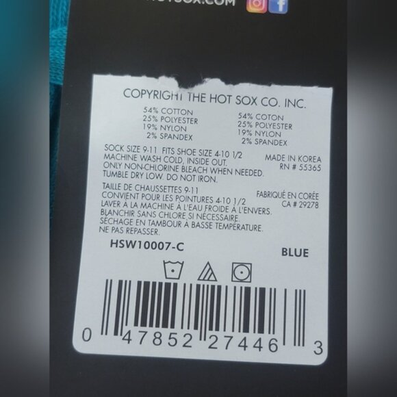 Hotsox Crew Socks - Picture 3 of 3